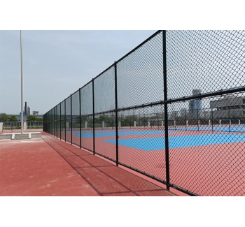 Outdoor Decorative PVC Coated Chain Link Fence